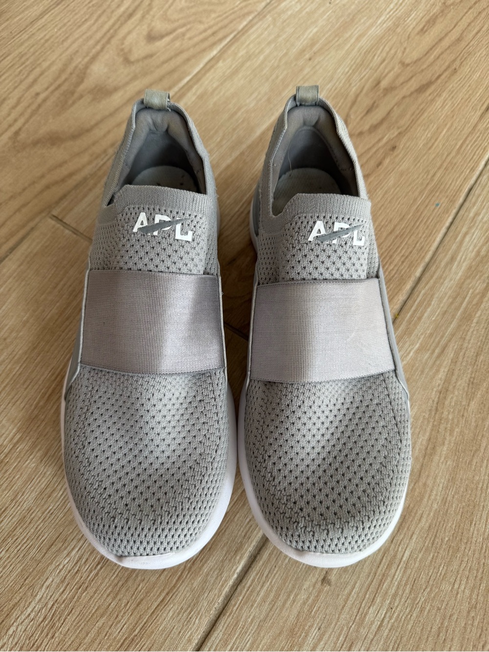 APL TechLoom Bliss Sneaker- Cement/White - Picture 3 of 5
